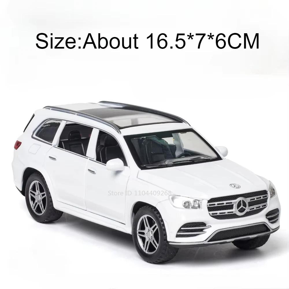 1:Масштаб 32 GLS580 G65 Внедорожник Модель Автомобиля Игрушка Металлическая Литье под Давлением Симуляция Звук Свет Оттягиваемый Механизм Модели Автомобилей Коллекция Лучшие Подарки