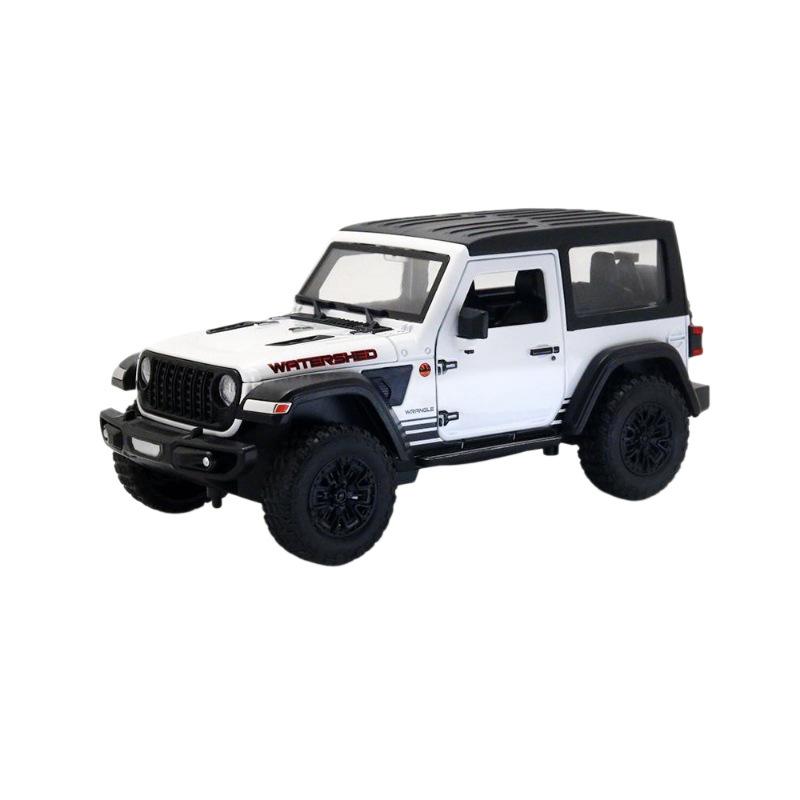 Масштабная модель внедорожника 1/24 из сплава, инерционная игрушка для детей
