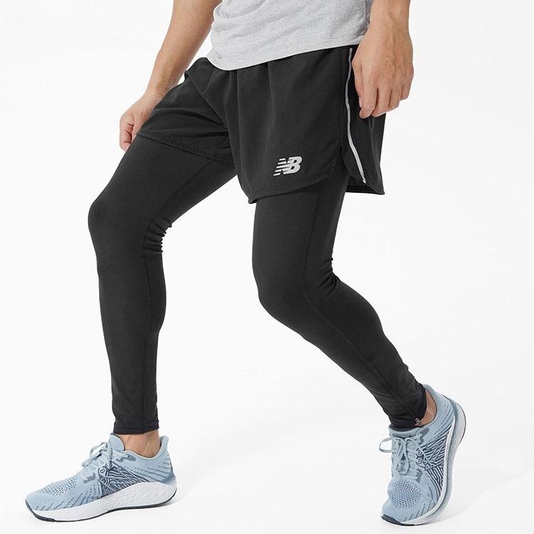 New Balance Impact Run 5 Inch Short Asia Sizing 'Black' Men's AMS21268-BK