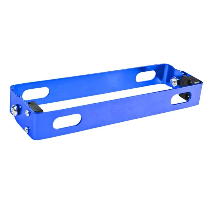 Corrosion Resistant License Plate Frame Aluminum License Plate Brackets License Plate Brackets Suitable for Two Wheelers