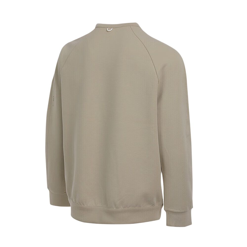 Nike Мужская толстовка M Nk Df 24.7 Is Crew Sports с круглым вырезом, повседневный пуловер, цвет оливково-коричневый, HQ6965253