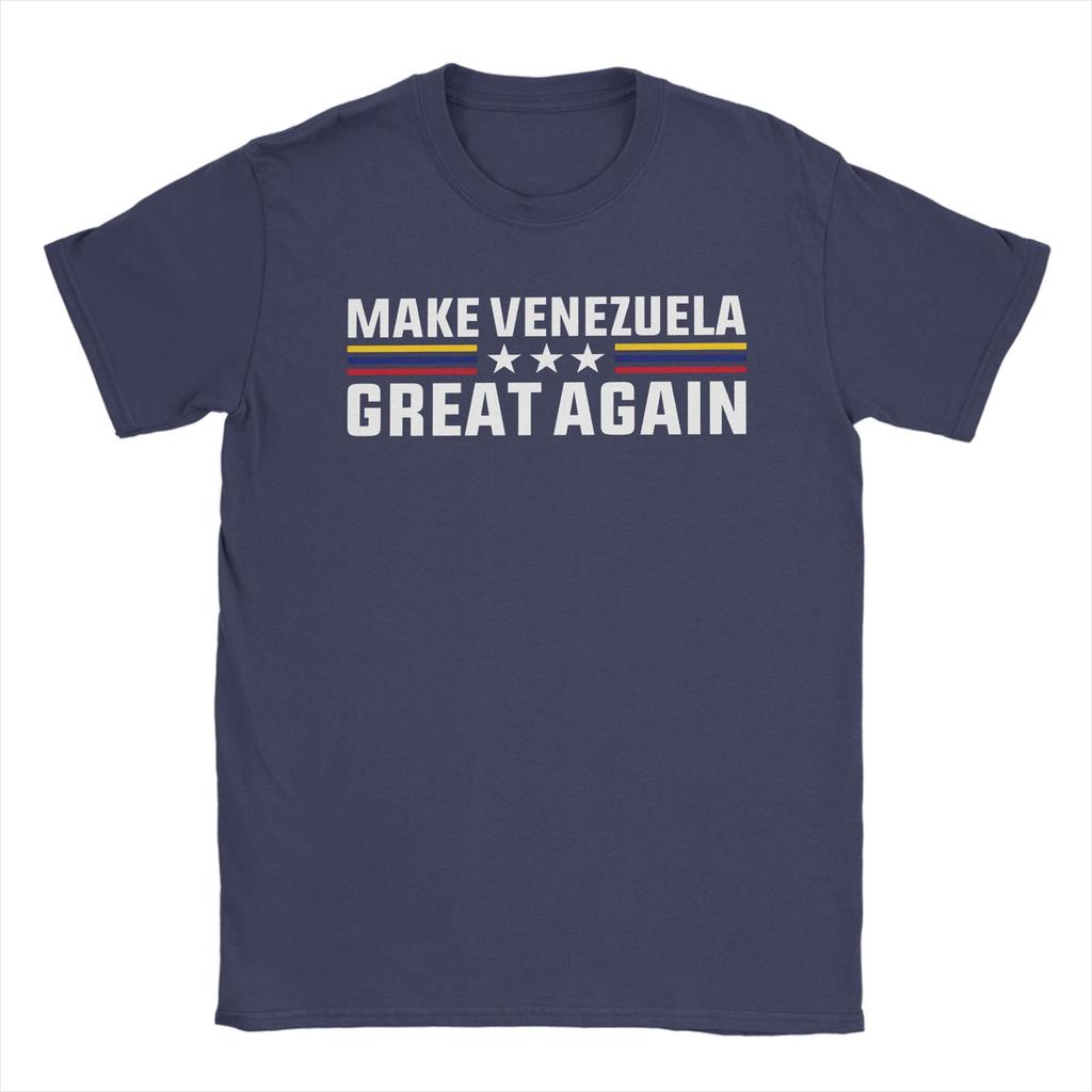 MakeVenezuelaGreatAgain Tee Shirt for Unisex Women Fashion T Shirts 100 Cotton Clothing