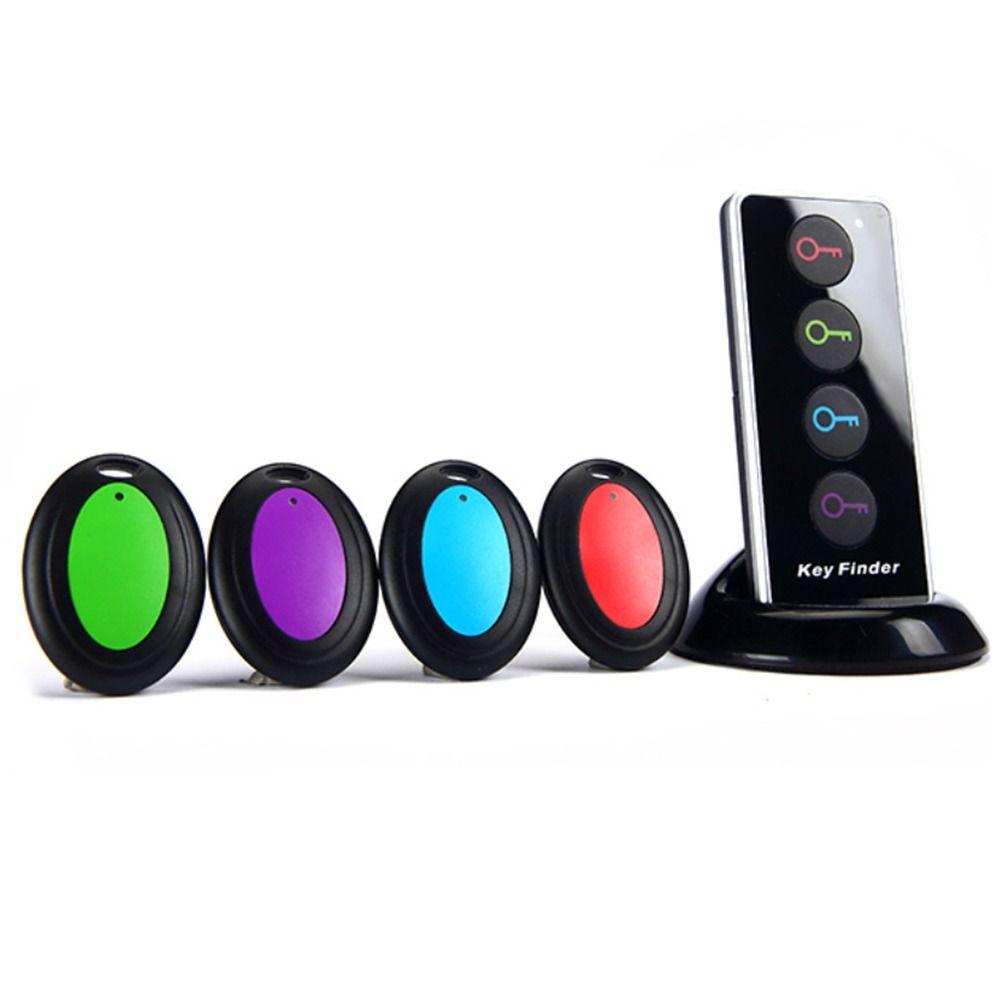4 In 1 Household Vehicle Lost Tracker Keys Searcher Mini Tracking Device Anti-lost Tag Wireless Key Finder Anti-Lost Alarm