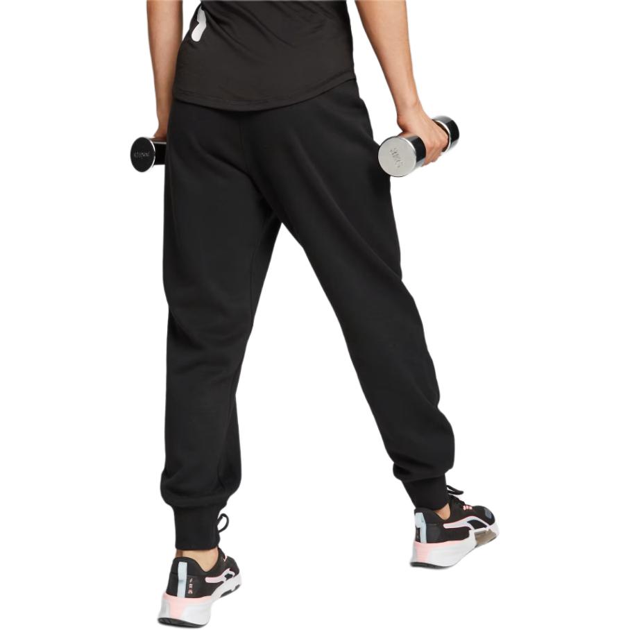 Puma Тренировочные брюки из флиса Train Favorite однотонные эластичные влагоотводящие повседневные женские брюки Черный 524234-01