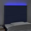 VidaXL LED Headboard Bedroom Furniture Single Bed Accessory Headboard Bed Frame Interior Blue 3122272