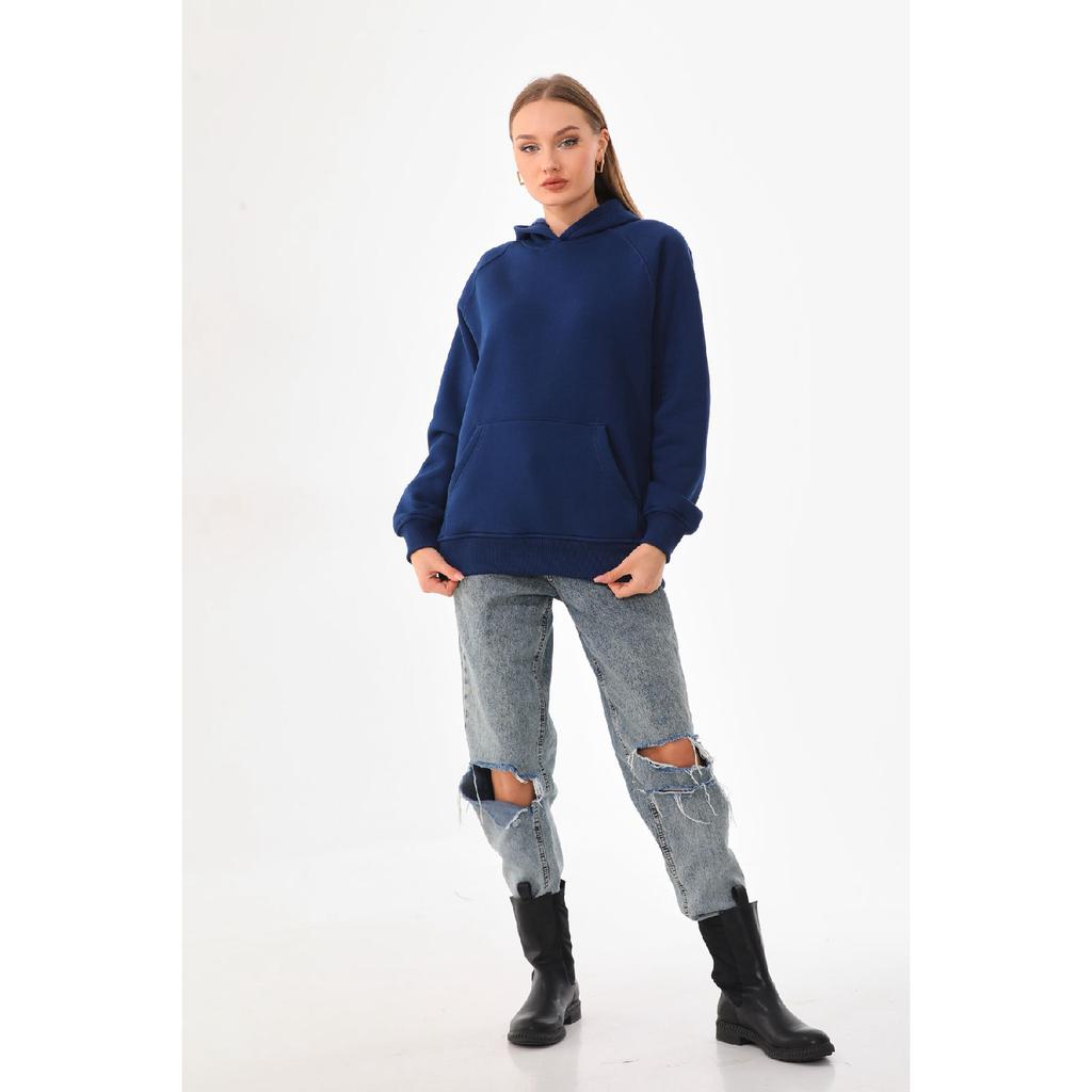 Толстовка оверсайз с капюшоном