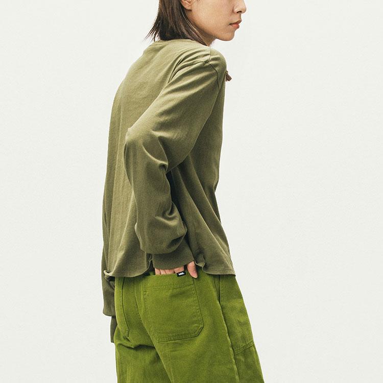 Vans Футболка с длинным рукавом и цветочным принтом X Liberty Fabrics, женские топы, зеленые VN0A5JNXZEA