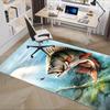 Fishing Enthusiast Theme Office Carpet Chair Mat: Large Size, Comfortable Desk Pad for Home Decor, Suitable for Bedroom, Living Room, and Va