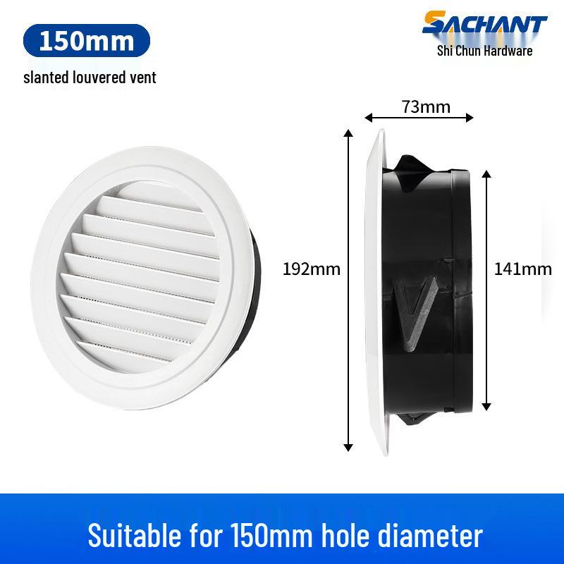 Регулируемый круглый ABS-диффузор для центрального кондиционирования