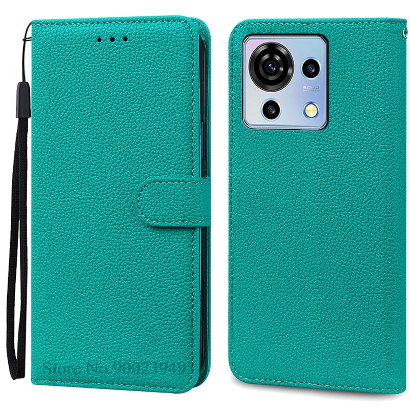 Для ZTE Blade V50 Vita Чехол-книжка кожаный флип-чехол для ZTE Blade V50 Vita Чехол-чехол для телефона Coque Fundas