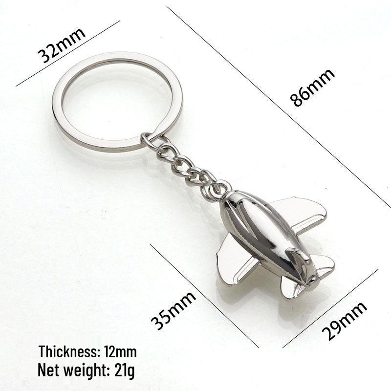 Брелок-модель самолета J-20: 3D Подвеска в виде самолета Сувенирный подарок