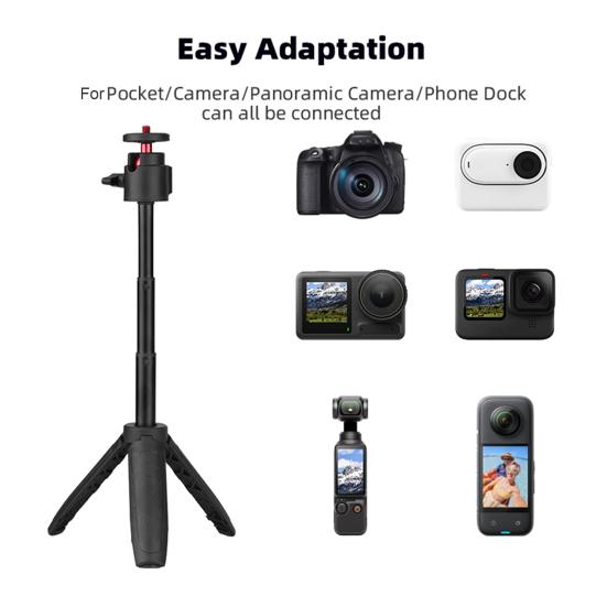 Штатив для камеры портативный универсальный мини настольный штатив удлинитель подставка для экшн-камеры OSMO POCKET 3