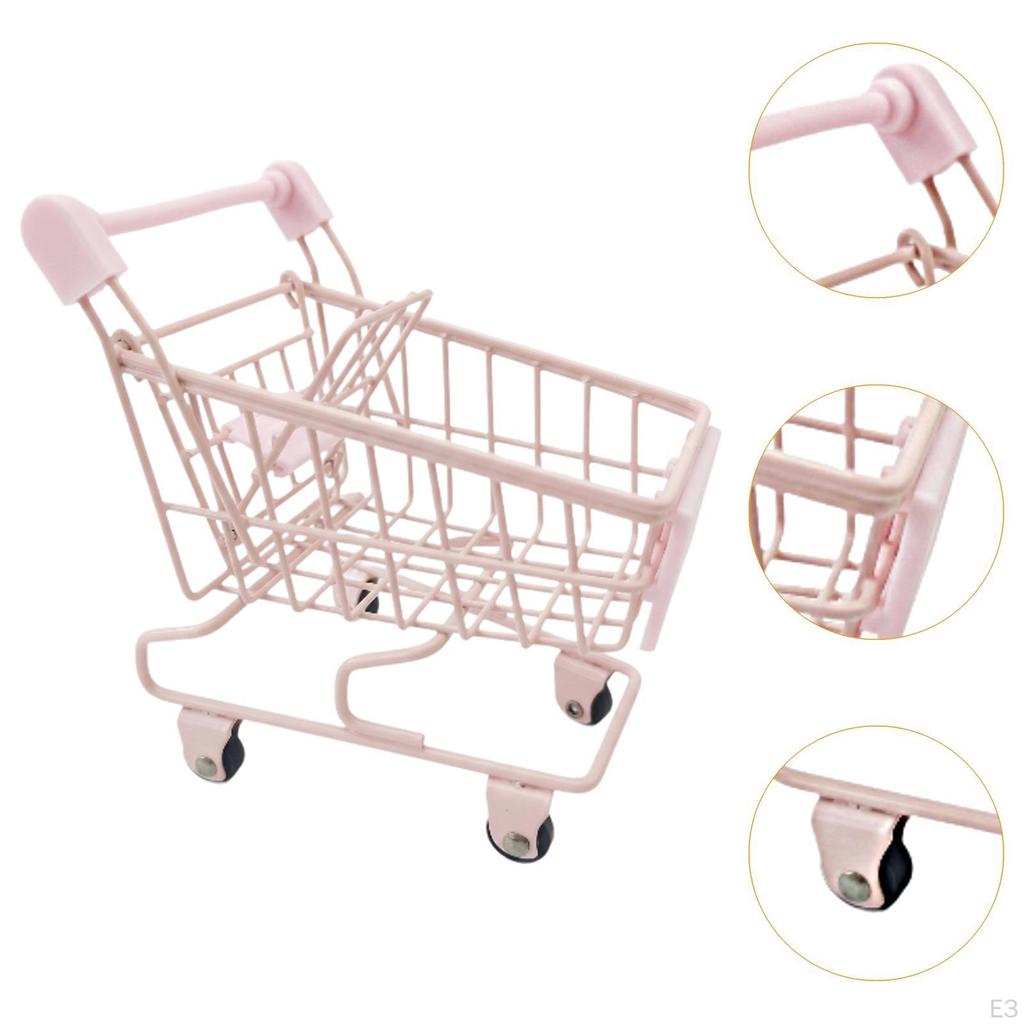 Мини-тележка для покупок, тележка для продуктов, ручная тележка для супермаркета, маленькая, для детей
