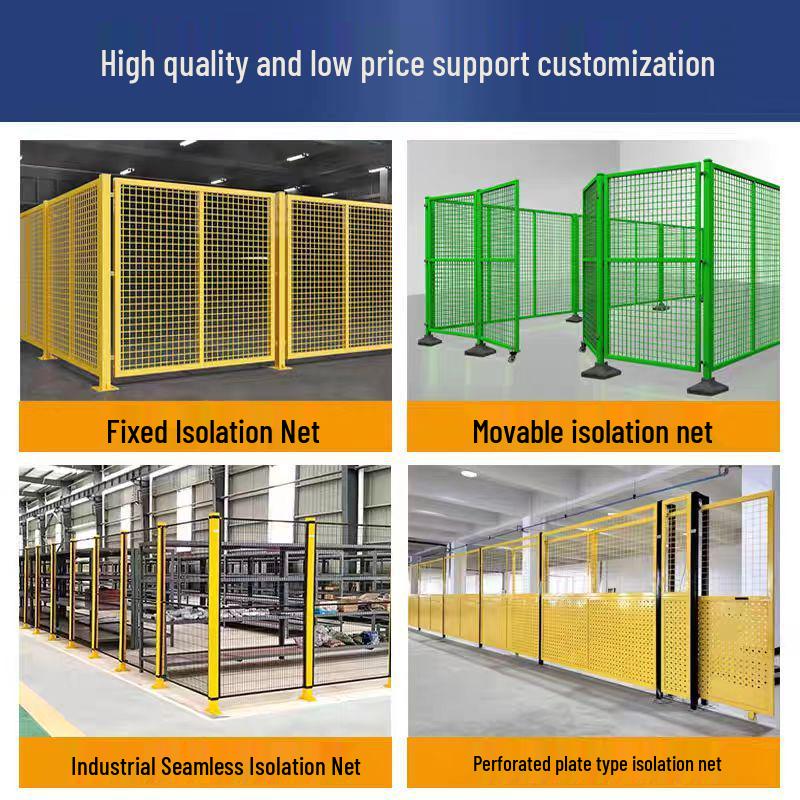 Seamless Workshop Isolation Mesh Fence for Safety Protection