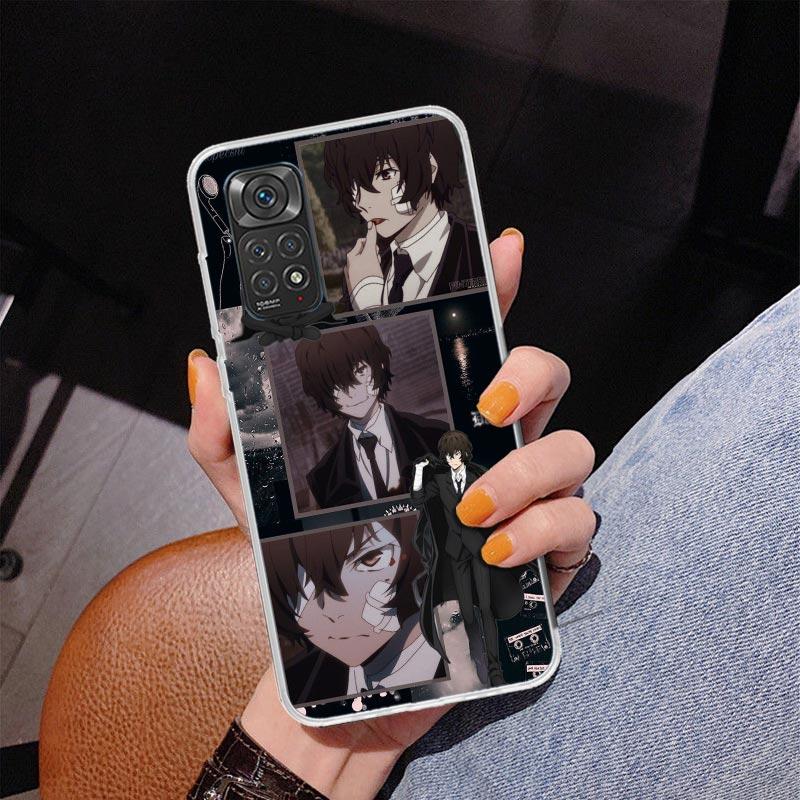 Чехол для телефона Bungo Stray Dogs Дазай для телефона для Xiaomi Redmi Note 15 14 14S 13 Pro Plus 12 12S 11S 11E 10S 10 11T 5G Уникальный