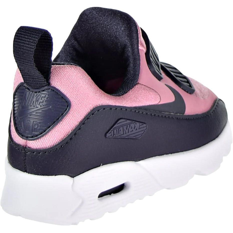 Nike Air Max Tiny 90 Мягкие и удобные Низкие кроссовки для малышей Розовые Для младенцев и малышей 881928-602