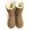UGG дубленка теплые ботинки 24 USA7 коричневые(ИСПОЛЬЗОВАЛ)