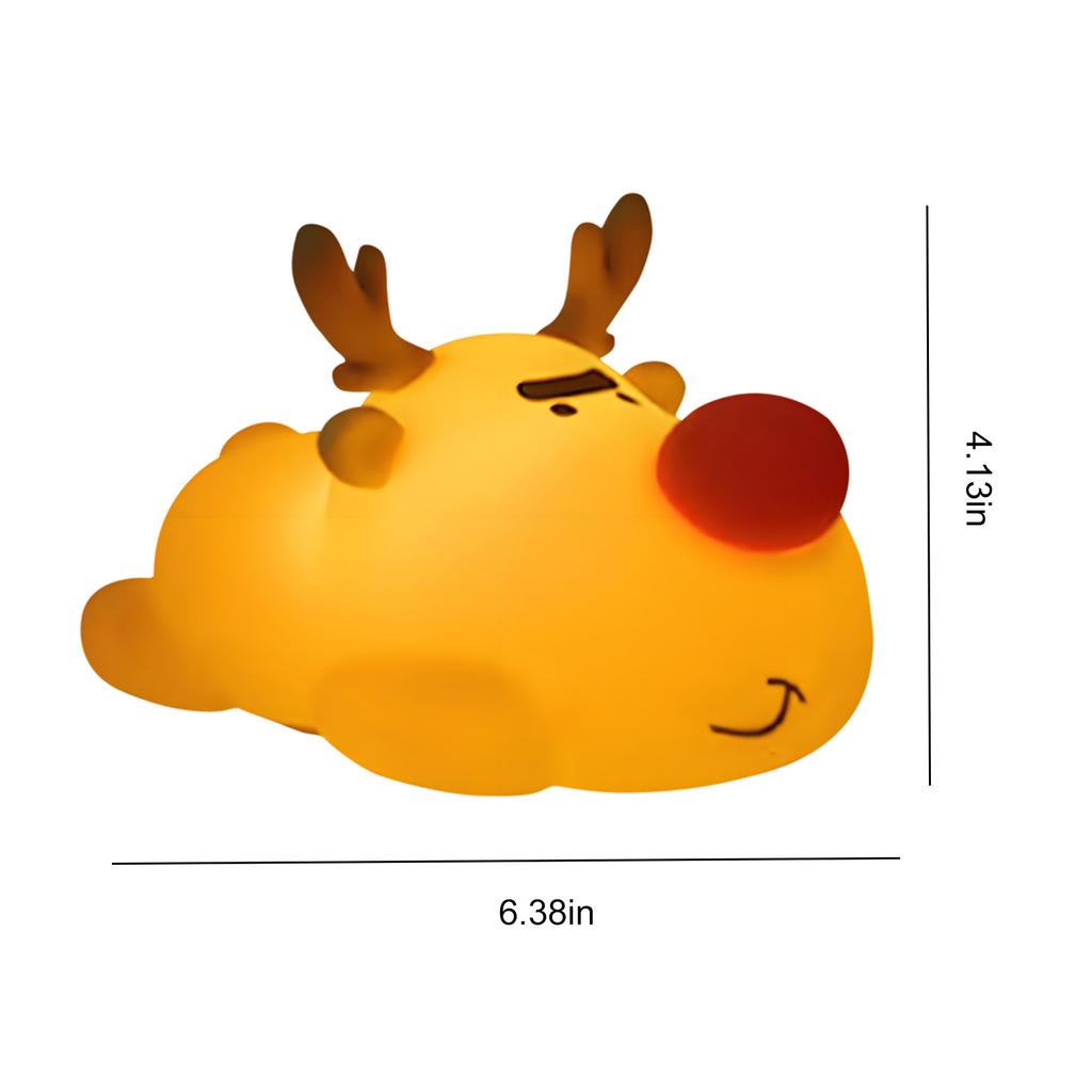 Силиконовый портативный диммируемый мягкий ночник с управлением касанием, детский ночник, портативный детский ночник для детей, женщин, девочек-подростков