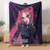 Custom Name Rumi'S Purple Adventure Party Blanket For Couch Bed Plush Cozy Fuzzy Blanket Super Soft Warm Blankets For Fall And Winter 0916196