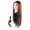Professional Mannequin Head Hairdressing Training Head for Hair Styling Braiding 65cm