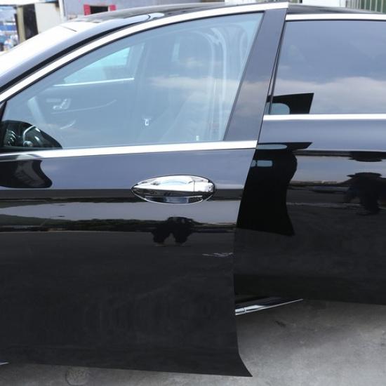 Серебристая накладка-чаша на ручку двери для Mercedes-Benz C E GLC CLASS W205,W213