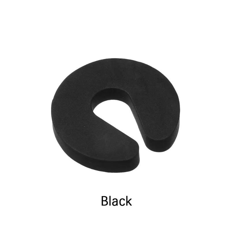 1 шт. Однотонный мягкий пенопластовый стопор для двери Защита безопасности детей Защита пальцев Детский безопасный дверной клип Домашняя безопасность Клипса для двери спальни