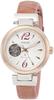 [Часы Seiko] LUKIA Механические Круглые Часы с Открытым Сердцем, Белый Циферблат, Ремешок из Розовой Крокодиловой Кожи, SSVM048, Женские, Розовый