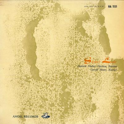 LP Пластинка ДИТРИХ ФИШЕР-ДИСКАУ(БАР.)/GERA - Шуберт Лидеры HA1151 TOSHIBA Япония Классика Б/У