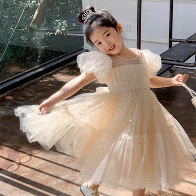 Платье для девочек, милое удобное летнее детское платье