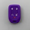 Силиконовый чехол для автомобильного ключа, брелок для Chevrolet Suburban Silverado GMC Terrain Yukon Tahoe Sierra Smart Auto Accessories Key Ring