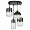 HANGING CEILING LAMP, GLASS PLAFON, LED LAMP