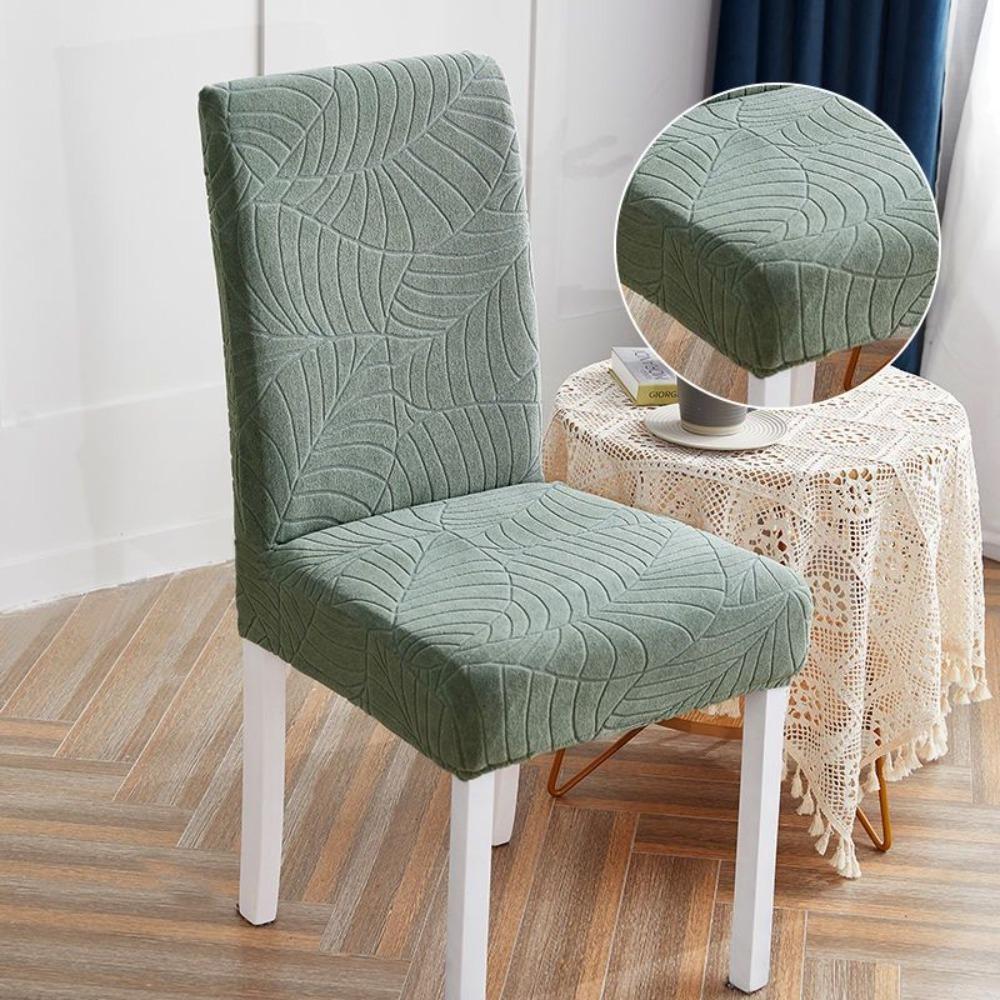 Elastic Spandex Waterproof Chair Cover Stretch Jacquard Stretch Chair Cover Hotel