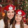 Christmas Tree Santa Claus Beret Star Xmas Painter Hat Sweet Christmas Beret Women