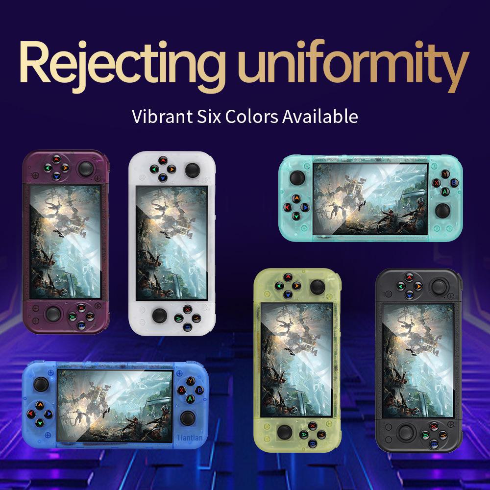 Портативная игровая консоль RG50XX Retro GBC Arcade с двумя играми PSP с открытым исходным кодом и системой LINUX.