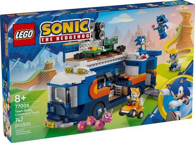 LEGO Sonic Team Control Truck Toy Constructor Set 747 Pieces Multicolour
