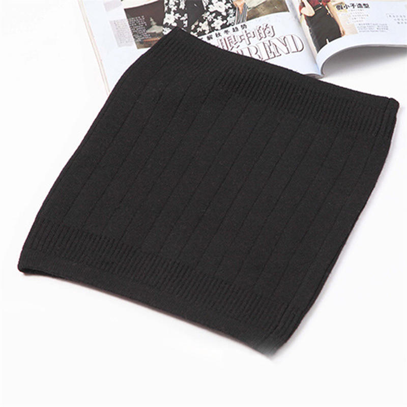 Unisex Witner Warm Soft Velvet Waist Warmer Elastic Waist Band Binder Lumbar Support Protector Belt