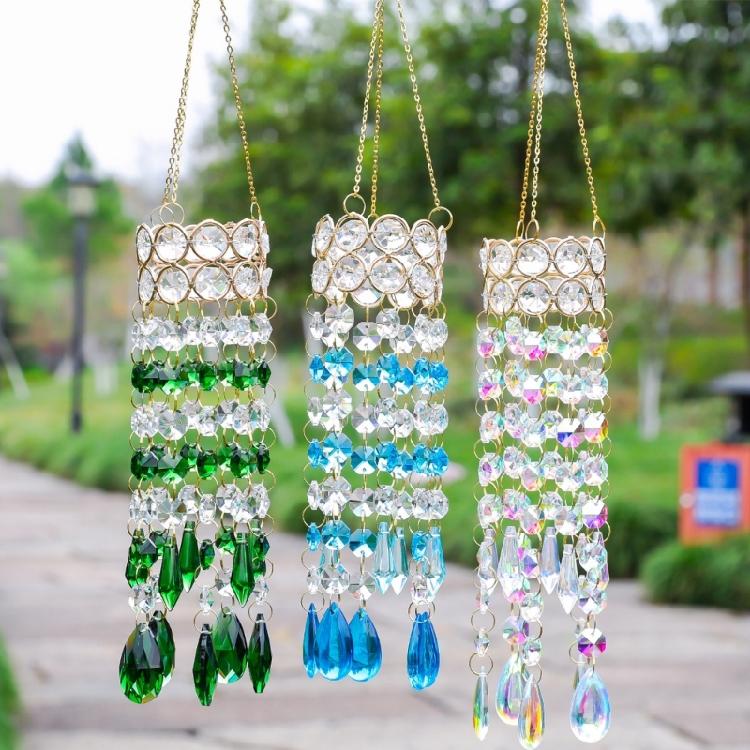 Crystal Sun Catchers Prisms Hanging Drop Home Garden Decoration Windchime Rainbows Crystal Sun Catchers