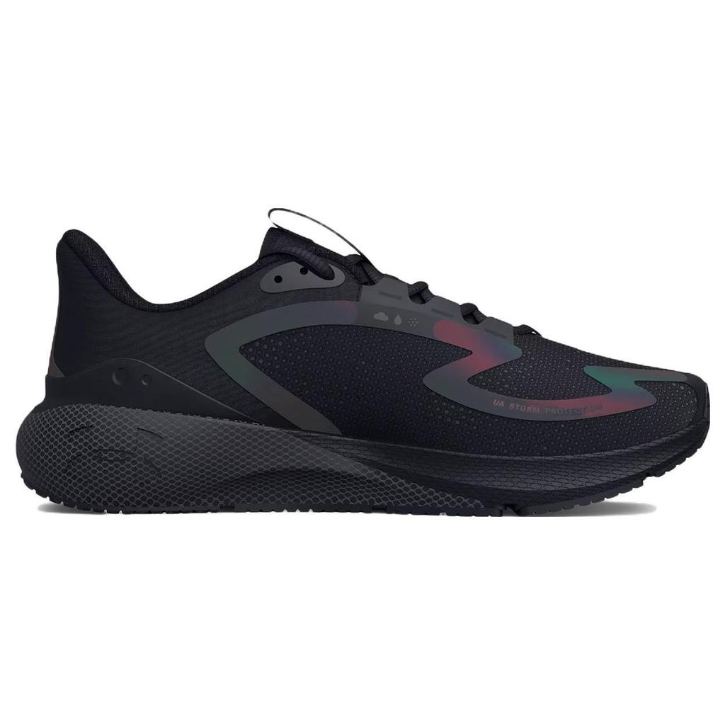 Under Armour HOVR Machina 3 Удобная ткань Низкий верх Повседневные кроссовки для бега Женские кроссовки Черный 3025800-003