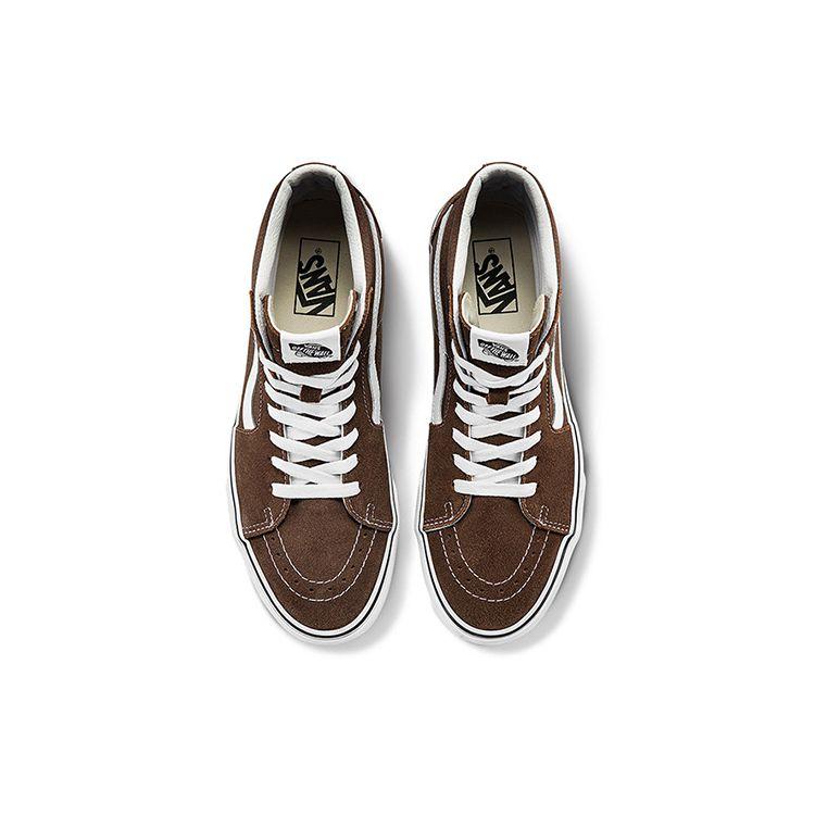 Vans Кроссовки унисекс Sk8-Hi Rain Drum Коричнево-белые VN0A5JMJ8EE