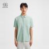 Мужская рубашка с коротким рукавом KOLON SPORT из ECONYL