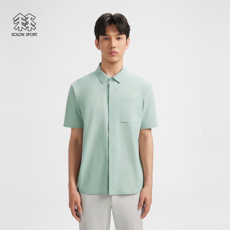 Мужская рубашка с коротким рукавом KOLON SPORT из ECONYL