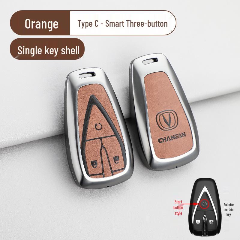 Changan Nuomi Corn Key Case: Lumin Square Candy Car Key Shell for Men & Women