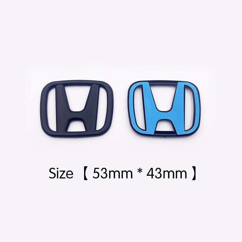 mkbn8 Car Steering Wheel Center Badge Sticker For Honda Mugen TypeR Fit Jazz GK5 Civic Type-R CRV Pilot Accord City HRV XRV Odyssey
