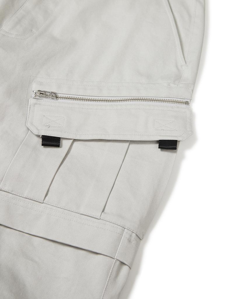 IEY Tool Over Cargo Pants Light Gray