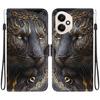 Чехол-книжка из искусственной кожи ручной работы для Honor 400/Honor 400 Pro/Honor 400 Lite Lite, противоскользящий, противоударный чехол с ремешком на запястье и дизайном в виде сердца/розы/кошки