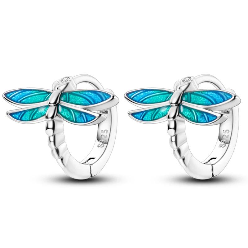 Sales100% S925 Стерлингового Серебра Звезда Луна В Форме Сердца Женские Серьги Подходят Оригинальные Серьги Свадебные Изящные Ювелирные Изделия Подарки