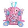Toddler Butterfly Backpack With Sparkling Sequin Pattern For Education And Play