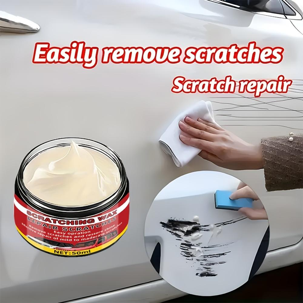 Нанополироль для удаления царапин с автомобиля, Подходит для различных цветов краски, Крем для восстановления и ремонта, Многоцелевая паста для удаления царапин