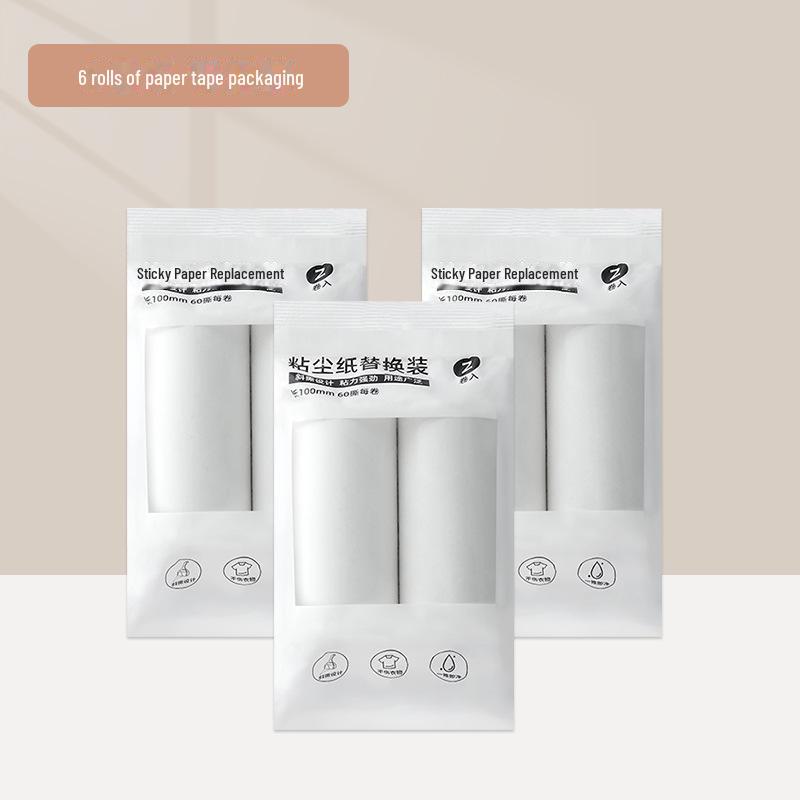 Tearable Sticky Hair Remover Roller Paper Replacement