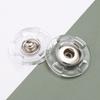 10 Pcs Fastener Transparent Snap Button Round Invisible Snap Button DIY   Sweater